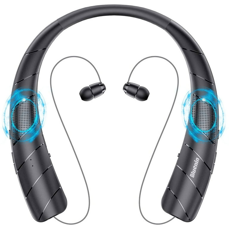 Bluetooth headset with retractable earbuds hotsell