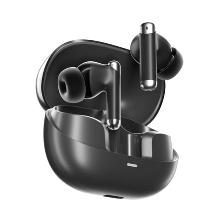 Tronsmart Sounfii R4 True Wireless In-Ear Earbuds, 12mm Drivers with Big Bass, 4 Mics ENC Clear Call, Smart Touch Control - Beige