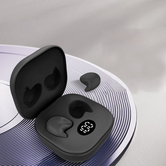 Bluetooth Headphones Wireless Bluetooth Earphones Mini Ultra-thin Invisible Sleep Running Earbuds Small Earphones Noise Cancelling Headphones
