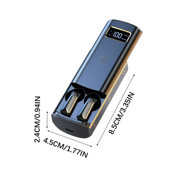 Bluetooth Headphones Wireless Earbuds New G01 Wireless Bluetooth Earphone All Metal In Ear Digital Display Sport Noise Reduction Long Range Earphone For Sports Running Workout