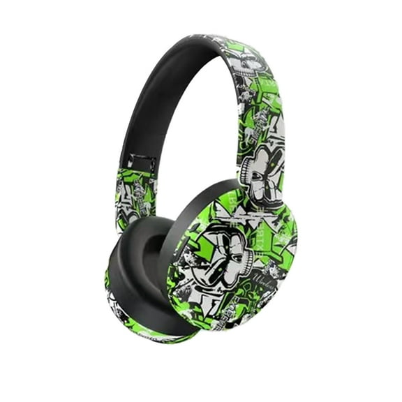 Bluetooth Headphones, Wireless Earphones, Head Mounted Foldable Soft Headband Low Latency Sports Gaming Earbuds with High Battery Life and Bluetooth 5.4 Connectivity for Outdoor and Indoor Use