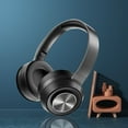 thumbnail image 1 of Bluetooth Headphones, Wireless Headphones, Over Ear Noise Cancelling Headphones with Mic, Up To 24 Hours of Battery Life(Black), 1 of 9