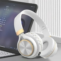 Bluetooth Headphones, Wireless Wired Headset, Bluetooth 5.0, IPX3 Waterproof, 24H Playtime, HIFI Sound, Noise Reduction, 0 Delay Gaming Mode, for Sports Music