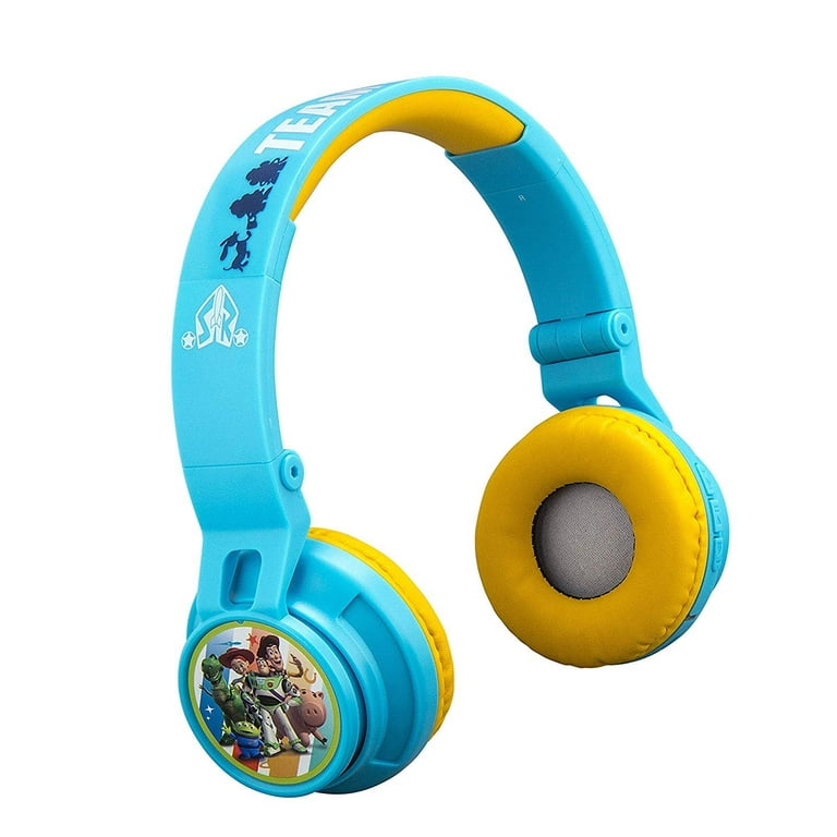 Bluetooth Headphones for Kids Wireless Rechargeable Kid Friendly Sound Toy Story 4