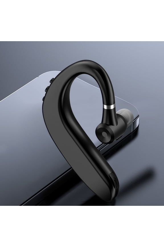 Bluetooth Headset under $5! Cagogo Bluetooth Headset Ear Hook Headphones, Hands-Free Wireless Headset for Business Drive, Sports Earphones with Noise Cancellation, Long Battery Life Ear Piece