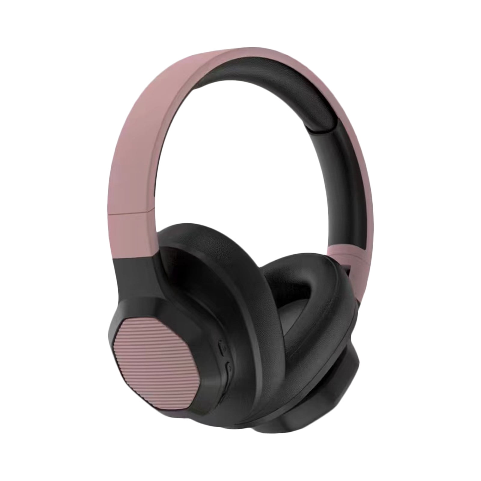 Bluetooth Headset, Bluetooth Headphones with Microphone Mute, 65Hrs Working Time & Bluetooth 5.3 Multipoint Connect Wireless Headset with Mic for Work/Call Center/Cell Phone/Computer/Teams/Zoom,Pink