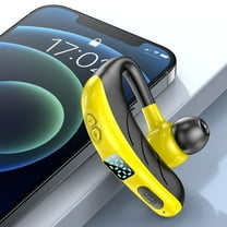 Bluetooth Headset – Ear Headset With Mic Bluetooth 5.2 Earphone LED Display Earpiece Wireless Handsfree Headphone