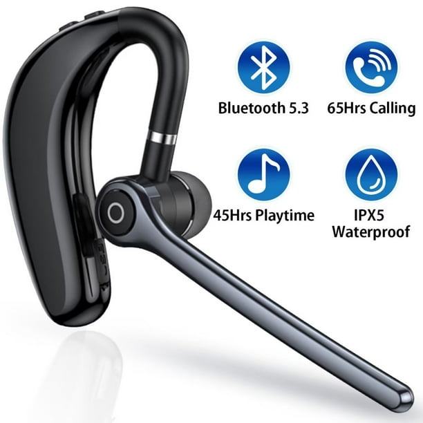 Bluetooth Headset with Mic Wireless Earpiece,ABCPOW inEar Business