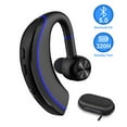 thumbnail image 1 of Bluetooth Headset, NANAMI Bluetooth Earpiece V5.0, 320Hrs Ultralight Headphones with Rotatable Mic, Hands-Free Earphones, Noise Cancelling, in-Ear Earbuds for iPhone Android Cell Phone/Laptop/Trucker, 1 of 7