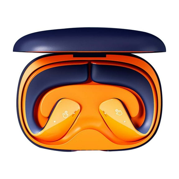 Bluetooth Headset – New Earclip Ear Conduction Bluetooth Headset Conduction Non Ear Long Range Noise Reduction