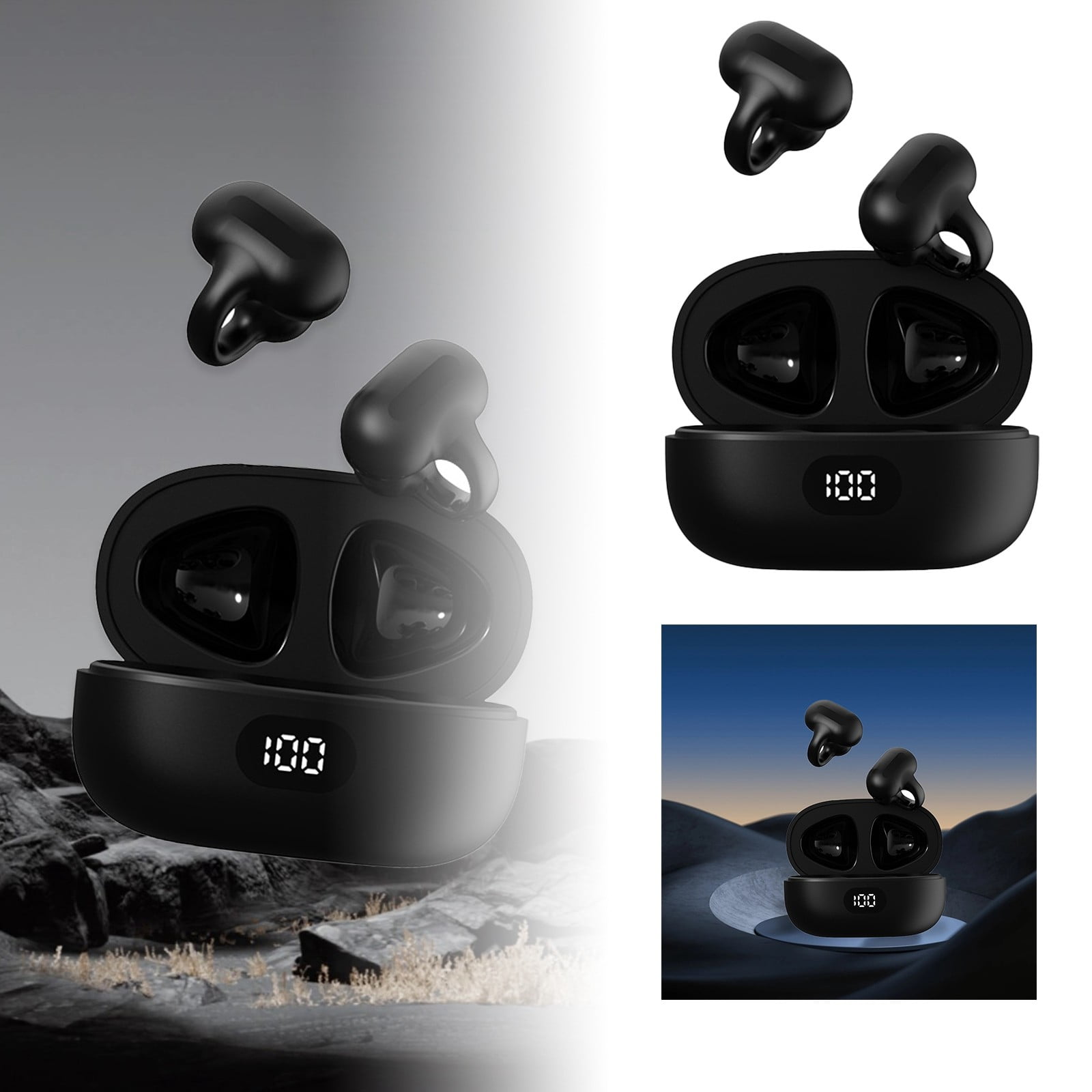 Bluetooth Headset for Phone Calls Noise Cancelling Independence Day