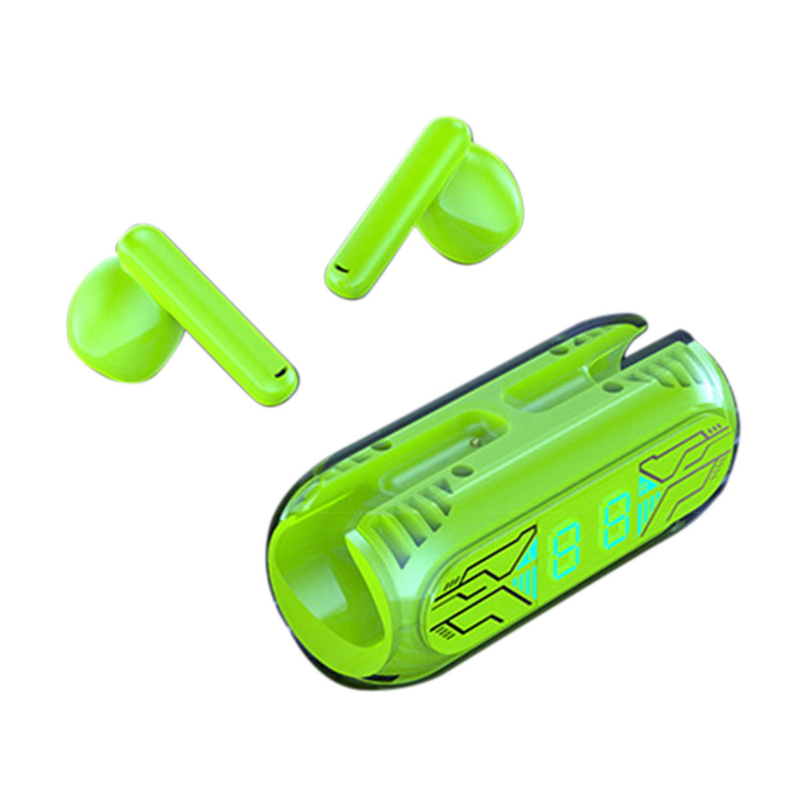 Bluetooth Headset for Phone Calls Wireless Bluetooth Earphones LED Digital Display Noise