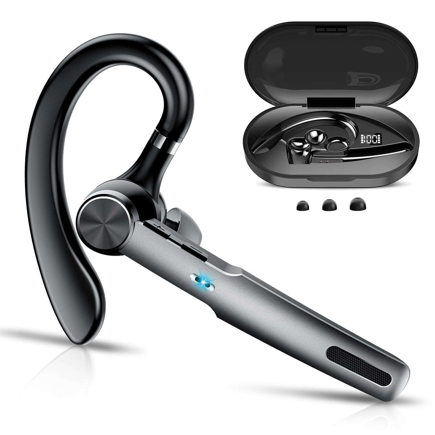 ✳️ NHZP-W63D BLUETOOTH 2022✳️ New Bee Single-Ear Bluetooth 5.2 Headset with Noise