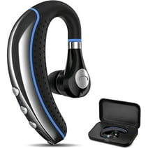 Bluetooth Headset, Wireless Earpiece V5.0 Ultralight Hands Free Business Earphone with Mic for Business/Office/Driving