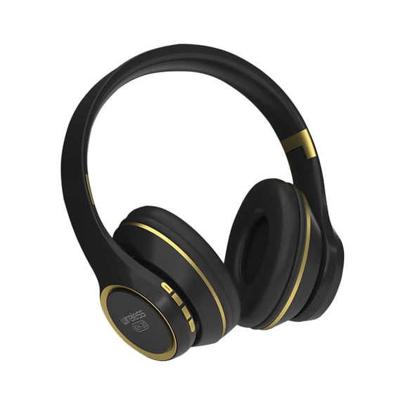 Bluetooth Headset, Wireless Headphone with AI Noise-Canceling Microphone for Computer, On Ear Bluetooth Headset with USB Dongle for Office Call Center Skype Zoom Meeting Online Class