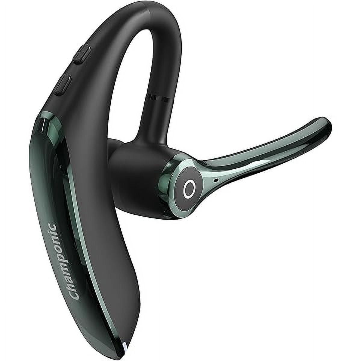 Bluetooth Headset - Wireless Headset Bluetooth Earpiece Trucker Headset with mic Earbuds for Work Phone Case Office Phones Built-in Microphone Headphones Manos Libres Noise Cancelling