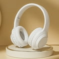 thumbnail image 1 of Bluetooth Headset Wireless with Mute Button Bluetooth 5.3 Headset HIFI with Excellent Audio Quality Long Battery Life Foldable and Pluggable Card Wired/Wireless Connection Soft Memory Earmuffs, 1 of 7