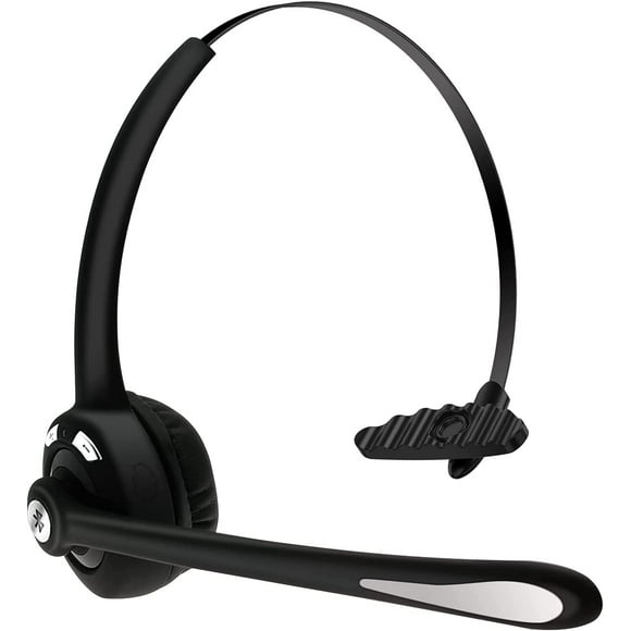 Bluetooth Headset with Microphone, Noise Canceling Wireless On Ear Headphones, Phone Headset Mute Button