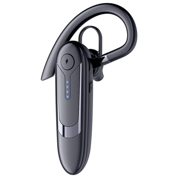 Bluetooth HeadsetV5.4, Single-Ear Wireless Earpiece with ENC Noise Canceling Mic, 30Hrs Call Time Handsfree Wireless Earbuds, 200 Hrs Standby Time Headphones for iOS Android /Office/Drivin