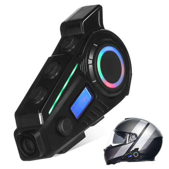 Bluetooth Helmet Speakers, Motorcycle Headphones With Mic for Cycling Riding