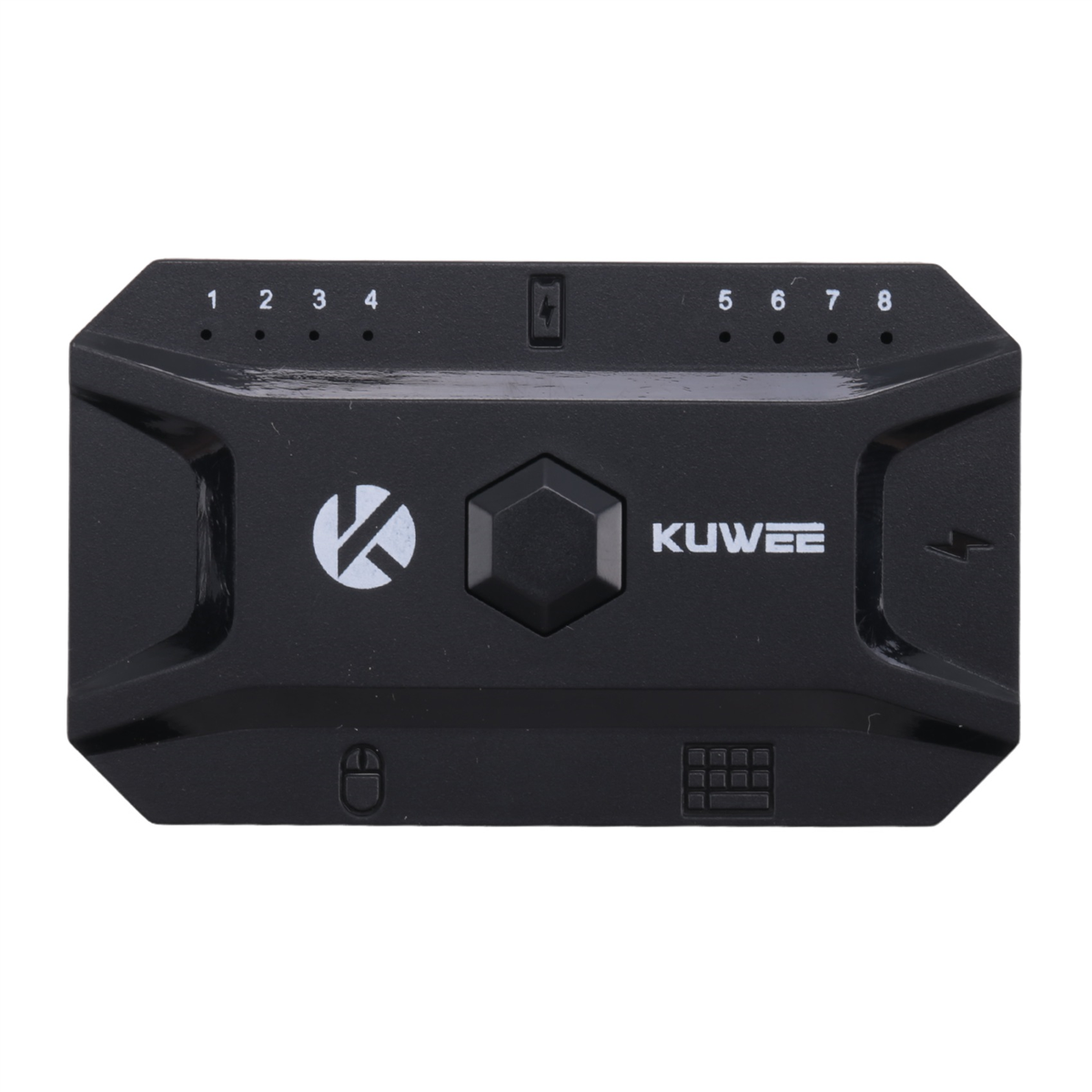 Bluetooth Hub USB 5.0 Converter Wired Keyboard&Mouse to Wireless Adapter Support 8 Devices for Tablet,Laptop,Mobile