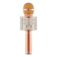 thumbnail image 1 of Bluetooth Karaoke Microphone, Multi-Function Handheld Wireless Karaoke Machine , Portable Speaker Home, Party Singing Compatible(Rose Gold Red), 1 of 11