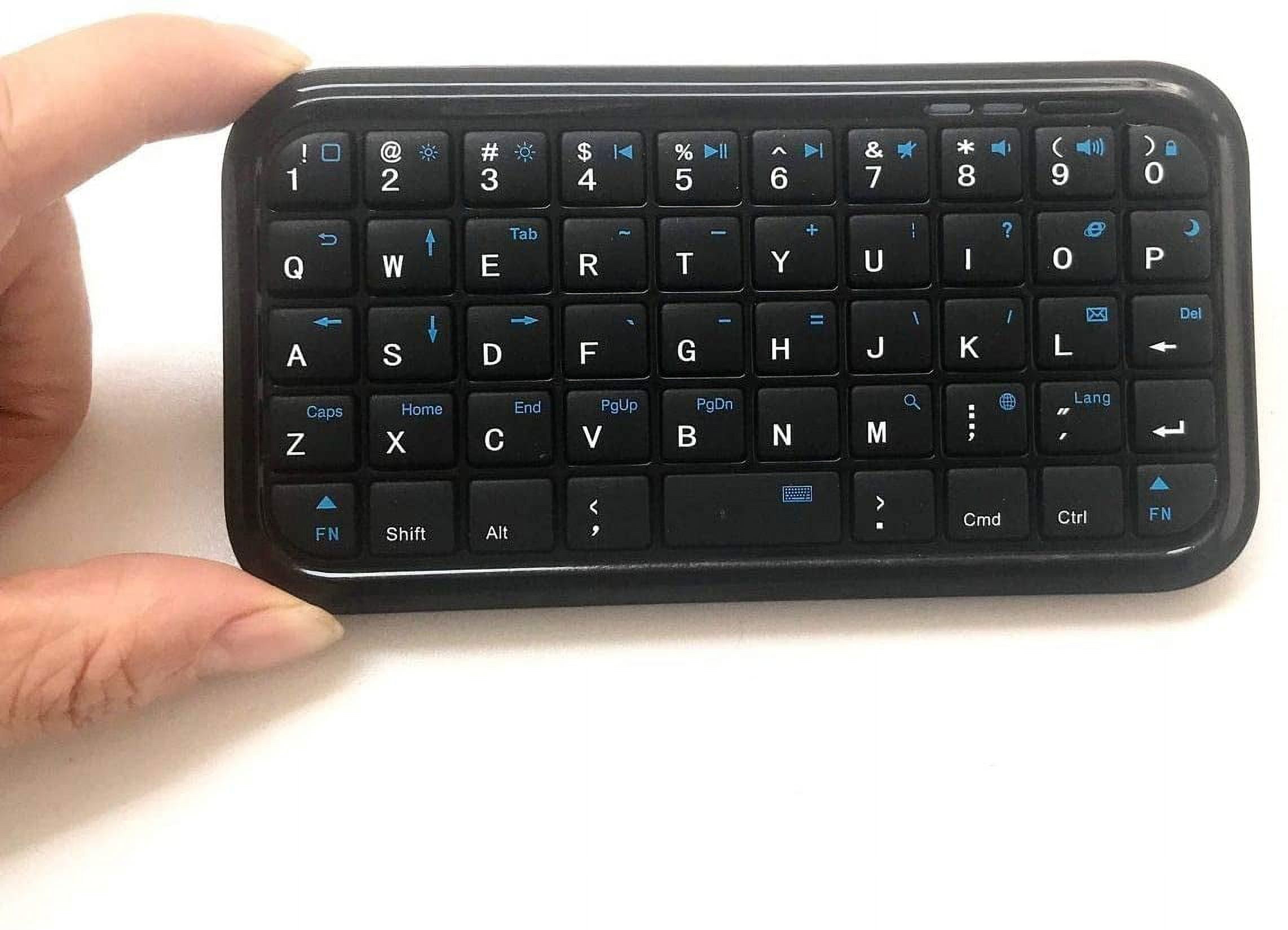 Bluetooth Keyboard 49-key Micro USB Port Charging Wireless Mini Energy-saving Bluetooth Keypad