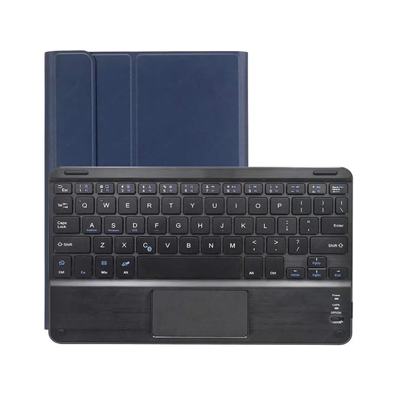 Bluetooth Keyboard Case with Trackpad for iPad Pro 12.9 inch 2022 2021 2020 2018 iPad 6th 5th 4th and 3rd Generation Removable Wireless Keyboard with Cover