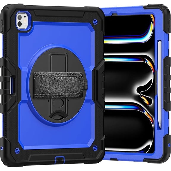 Bluetooth Keyboard Case for iPad Air 11" M3/M2 10.9" 5th/4th Gen（Yellow）