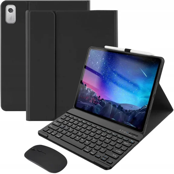 Bluetooth Keyboard Case with Mouse for LENOVO TAB M9 9" 2023 TB310XU TB310FU Protective Cover with Wireless Mouse / Keyboard