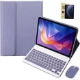 thumbnail image 1 of Bluetooth Keyboard Case with Mouse for Lenovo Yoga Tab 11.1" 2025, 2 Screen Protectors,Purple, 1 of 5