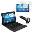 thumbnail image 1 of Bluetooth Keyboard Folio with Screen Protector and Car Charger for Samsung Galaxy Tab 3 10.1" Tablet, 1 of 2