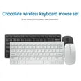thumbnail image 1 of Bluetooth Keyboard and Mouse for , Wireless Keyboard and Mouse Combo for 8th/7th Gen, Pro 11/12.9, Air 4/3, (iPadOS 13 and Above) and Other Bluetooth Enabled Devices (Black), 1 of 6