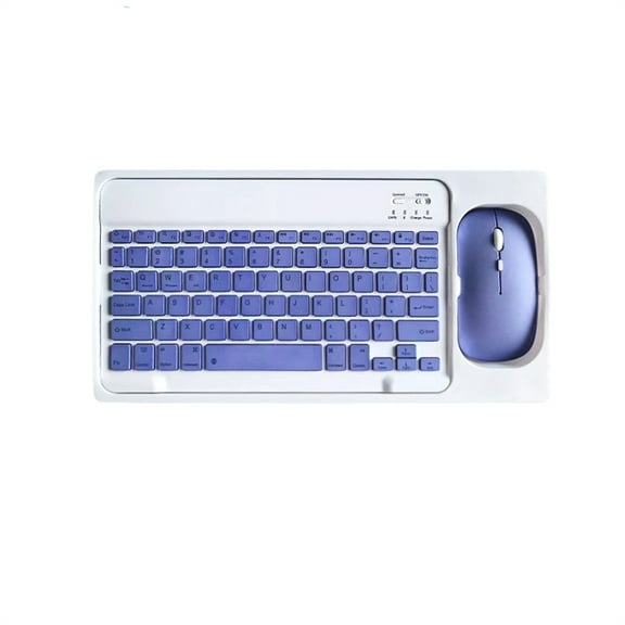 Bluetooth Keyboard Suitable For Ipad Mobile Phone Tablet Computer Rechargeable Magic Control Wireless Keyboard Mouse Set High Value - 10-Inch Bluetooth Keyboard / Dual-Mode Mouse