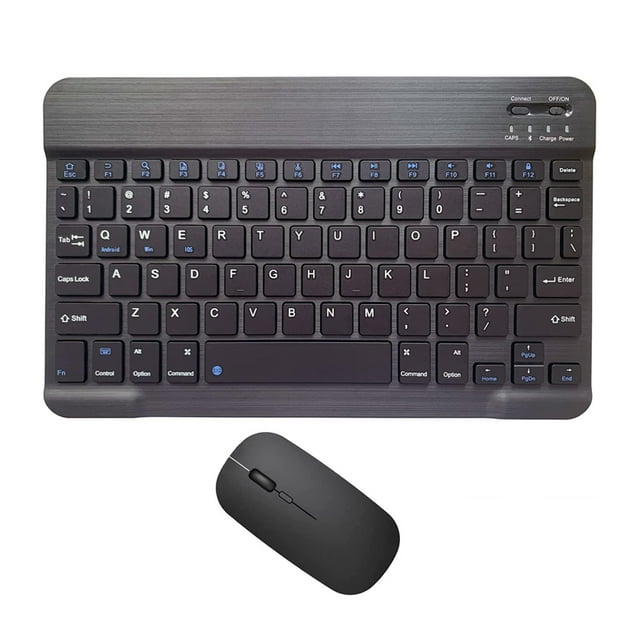 Bluetooth Keyboard and Mouse Combo Rechargeable Portable Wireless