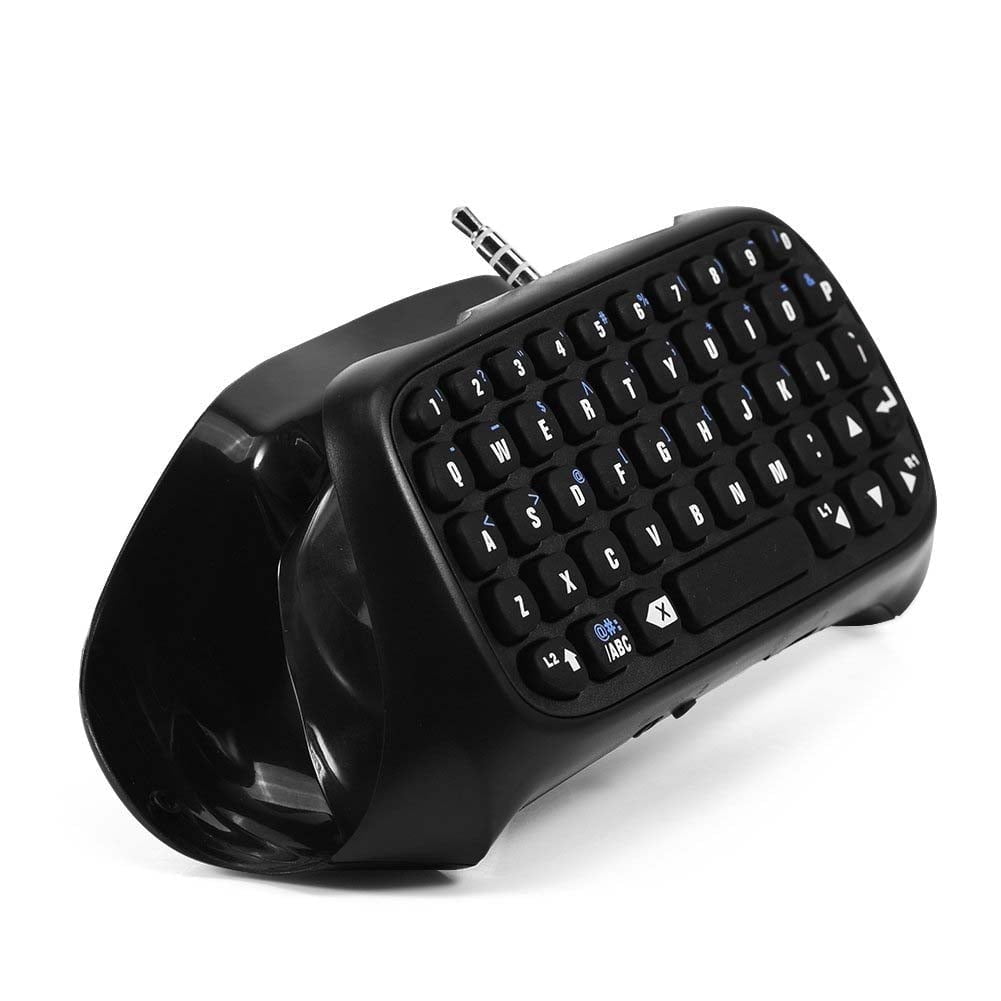 プレイステーション4 Bluetooth Keyboard for P4 Controller, Mini Gaming Keyboard Chatpad