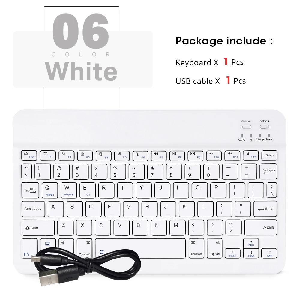 Bluetooth Keyboard for iPad for Xiaomi for Samsung Huawei Tablet Laptop