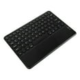 thumbnail image 1 of Bluetooth Keyboard with Touchpad, Round Keycap Portable Wireless Keyboard for PC Tablet, Rechargeable, 1 of 5