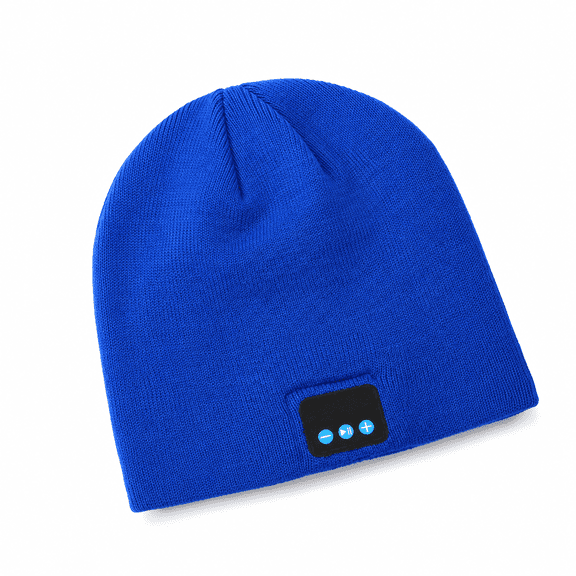 Bluetooth Knit Beanie Hat with Built-in Headphones, Wireless Music & Hands-Free Calling Winter Warm Knitted Cap with Rechargeable Speaker, Microphone for Outdoor Sports, Cycling & Daily Wear