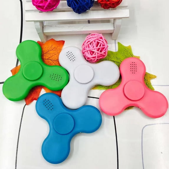 Bluetooth LED Lights Fidget Spinner , Multi Color, 1PCS , Pink