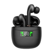 10Pcs Bluetooth Language Translator Earbuds, Support 144 Languages 3 Translation Modes Smart Wireless Language Translator Earphone for Travelling Calling Learning Business, Black