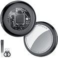 thumbnail image 1 of Bluetooth Tracker, Smart Air Tracker Tags-2 Pack, Key Apple Finder and Item Locator Works with Find My (iOS Only), with Protective Case/Key Ring/Lanyard, Tracker Tag for Keys/Luggage/Wallet, etc., 1 of 10