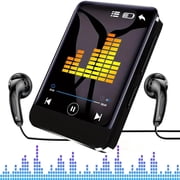 Bluetooth MP3 Player with 1.8" Touch Screen, HiFi Lossless Sound, FM Radio, Voice Recorder, E-Book Reader, Up to 60H Battery Life   Portable Music Player for Sports, Study, Travel