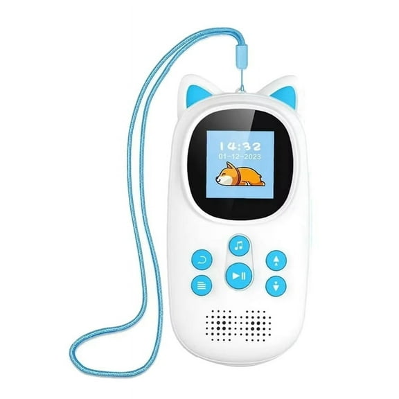 Bluetooth MP3 Player for Kids, Cute Kitty Music Player with Speaker