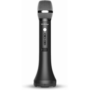 Bluetooth Microphone Wireless Voice Amplifier, Professional Intelligent Noise Cancelling Handheld/Desktop Mic Speaker, 15W Wireless Mic with 3 Sound Effects for Teaching Singing Speaking Karaoke H9