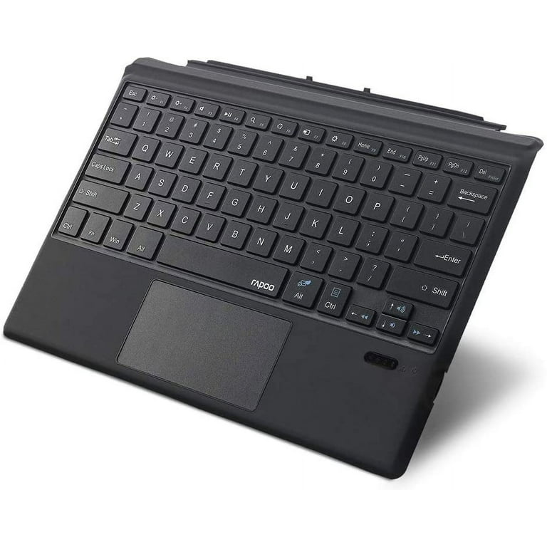 Bluetooth Microsoft Surface Pro 7/Pro 6/Surface Pro 5 (Pro 2017)/Pro 4 12.3  inch Tablet/Surface Pro 3 2014 Keyboard Case with Trackpad - Detachable
