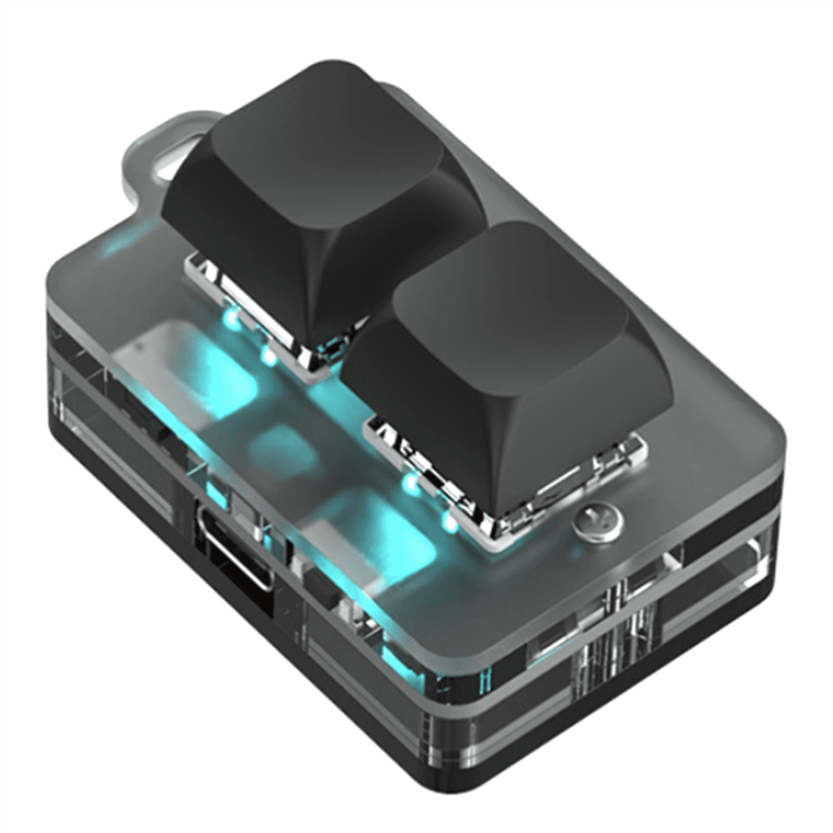 Bluetooth Mini 2 Key Keypad Copy Paste Hot Swap Games One key Password ...