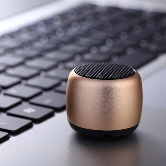 Bluetooth Mini Speaker, High Volume, Compact Steel Design, Outdoor Portable Wireless Audio System, Clear Stereo Sound, Long Battery Life, Ideal for Travel and Parties Gift