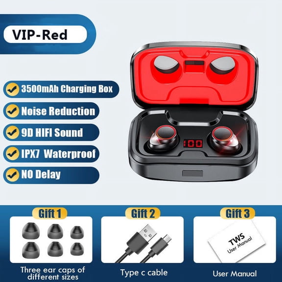 Bluetooth Mobile Phone Charging Treasure Gaming Headset