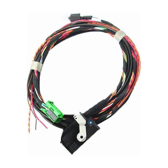 Bluetooth Module Cable Harness Compatible with VW RNS510 RCD510 Systems, Replaces 1K8 035 730 D 8X0035447A, Direct Fit